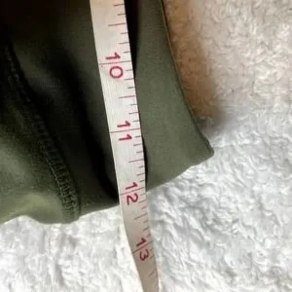 FREE PEOPLE MOVEMENT Biker Baby Green Biker Shorts High Rise Small S Olive - Picture 5 of 7